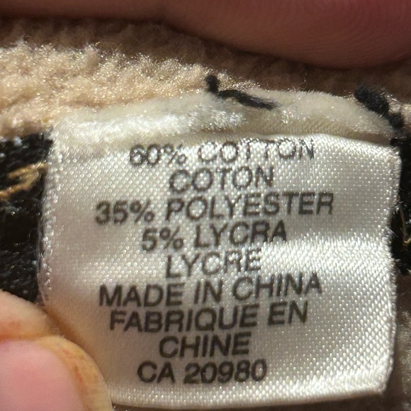 Women's Navy and Tan Embroidered Jacket - Picture 8 of 9